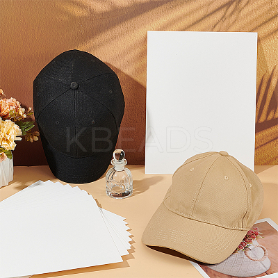 Plastic Hat Brim Liner DIY-WH0048-16A-1