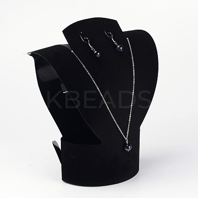 Velvet Jewelry Display Stands A2CDE021-1