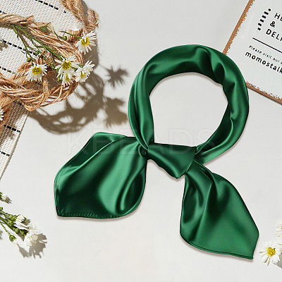 Detachable Satin Lady's Scarf AJEW-WH20072-79F-1