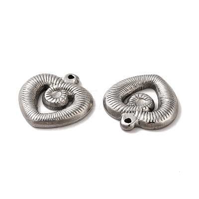 Non-Tarnish 304 Stainless Steel Pendants STAS-Q001-16P-1