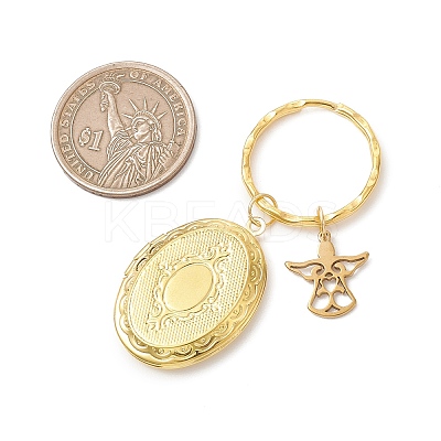 Brass Locket Keychains KEYC-JKC01465-1