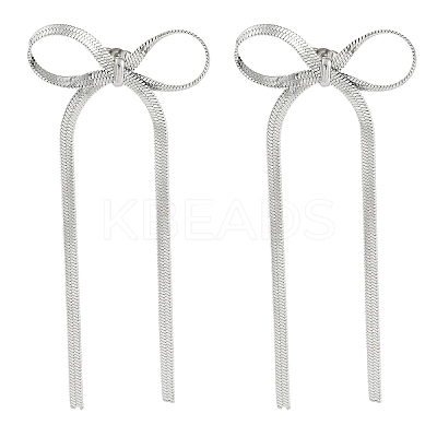 Non-Tarnish 304 Stainless Steel Stud Earrings EJEW-H007-03P-1