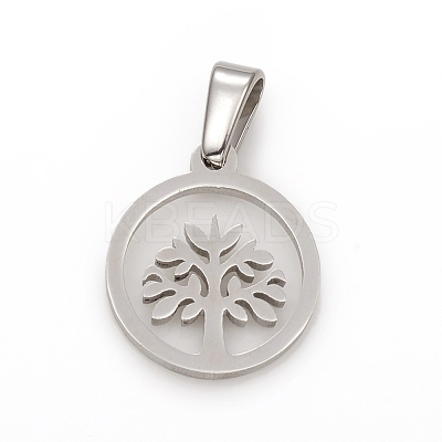 Non-Tarnish 304 Stainless Steel Pendants STAS-I136-16P-1
