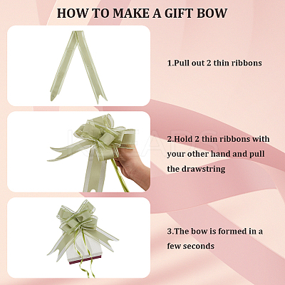 Plastic Bowknot Pull Bows AJEW-WH20064-74L-1