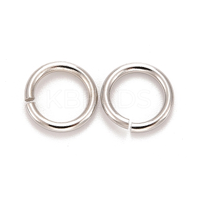 Brass Open Jump Rings KK-M165-7mm-01P-NR-1