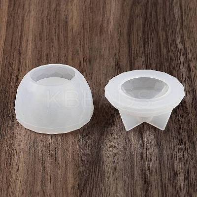 Faceted Round DIY Candle Cup Silicone Molds LS-DIY-Q037-07A-1