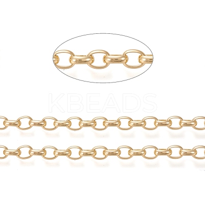 Brass Cable Chains CHC-M020-14G-1
