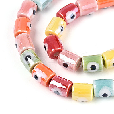 Handmade Porcelain Bead Strands PORC-N011-06-1