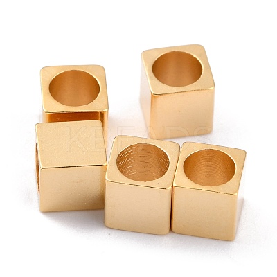 Brass Spacer Beads KK-O133-209E-G-1