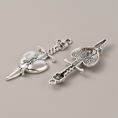Gothic Tibetan Style Alloy Pendants FIND-CJC0016-23B-1