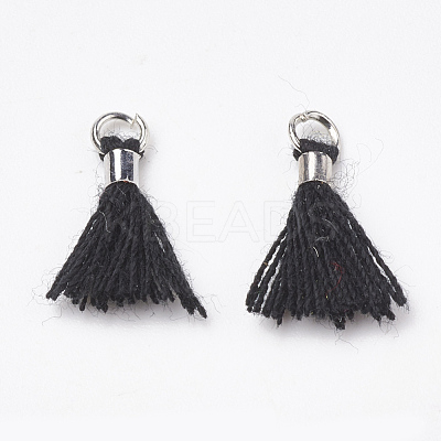 Polycotton(Polyester Cotton) Tassel Pendant Decorations FIND-S275-01P-1