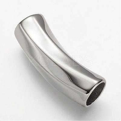 Tarnish Resistant 304 Stainless Steel Tube Beads STAS-F063-06-1