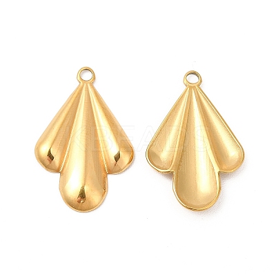 Ion Plating(IP) 304 Stainless Steel Pendants STAS-L268-003G-1