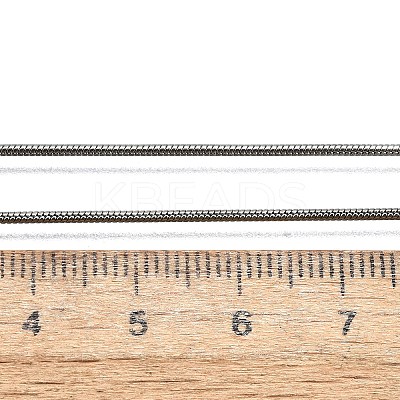 Tarnish Resistant 304 Stainless Steel Snake Chain Necklaces LS-STAS-M174-018P-A-1