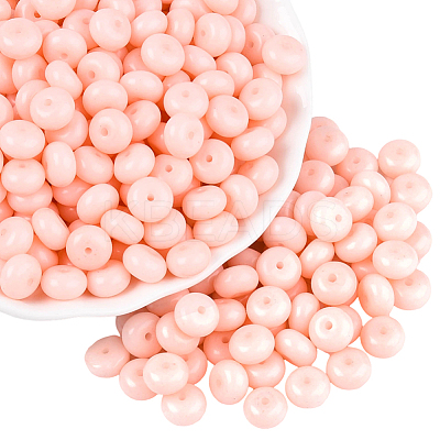 200Pcs Opaque Baking Paint Glass Seed Beads SEED-PA0001-01E-1