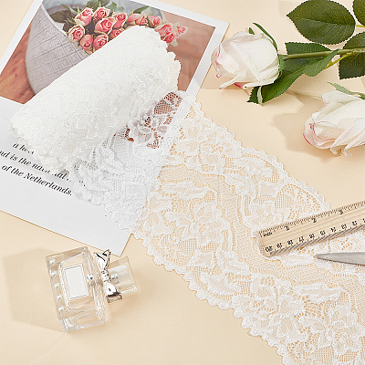 Polyester Lace Trims SRIB-GF0001-23-1