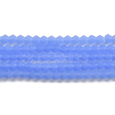 Imitation Jade Frosted Glass Bead Strands LS-EGLA-A039-J4mm-MD04-1