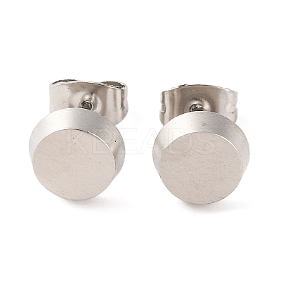 Non-Tarnish 304 Stainless Steel Stud Earrings STAS-B070-08P-1