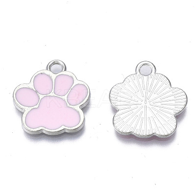 Alloy Enamel Pendants ENAM-T016-22P-RS-1