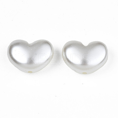 ABS Plastic Imitation Pearl Beads X-OACR-N008-141-1