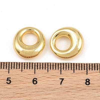 Brass European Beads KK-CBA78C7-33C-G-1