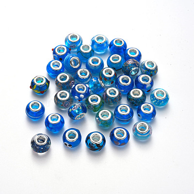 Handmade Lampwork European Beads LPDL-N001-M-04-1