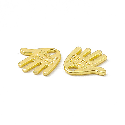 Rack Plating Alloy Charms FIND-G045-50MG-1