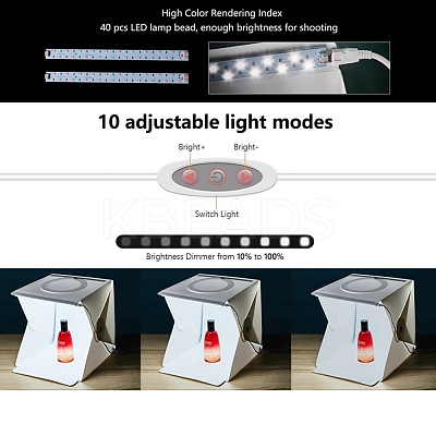 PVC Portable Folding Photography Light Tent Kit TOOL-L015-01-1
