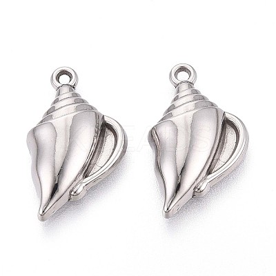 304 Stainless Steel Pendants STAS-T065-27P-1