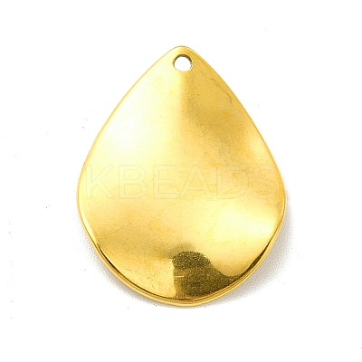 Ion Plating(IP) 201 Stainless Steel Pendants STAS-G296-06G-1
