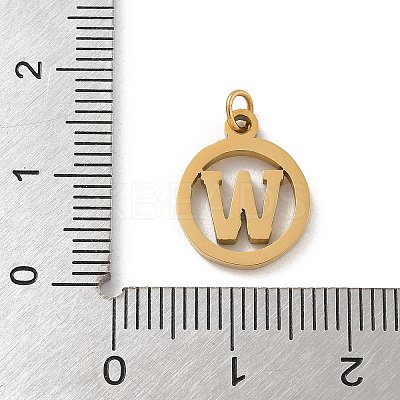 304 Stainless Steel Charms
with Jump Ring STAS-R001-02G-W-1