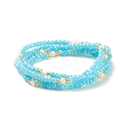 Summer Jewelry Waist Bead NJEW-C00026-01-1