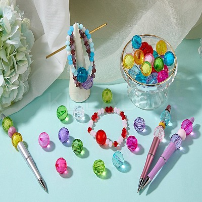 230G Transparent Acrylic Beads OACR-SZ0001-80-1