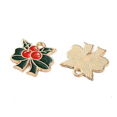 Alloy Enamel Pendants ENAM-I061-01KCG-23B-1