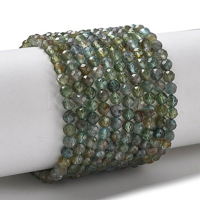 Natural Green Apatite Beads Strands G-L651-C08-4mm-1