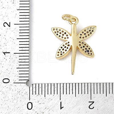 Rack Plating Brass Micro Pave Cubic Zirconia Pendants LS-KK-H509-10G-02-1