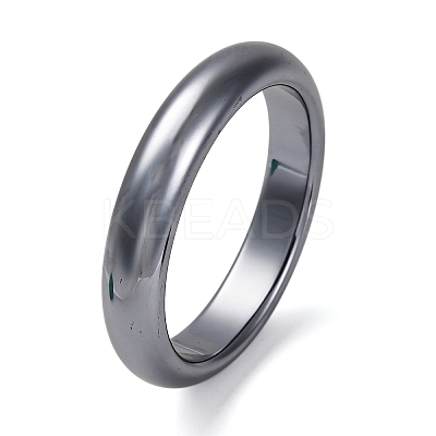 Natural Terahertz Stone Bangles BJEW-H619-01C-1