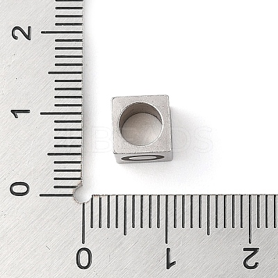 Tarnish Resistant 201 Stainless Steel European Beads LS-STAS-M058-01O-P-1