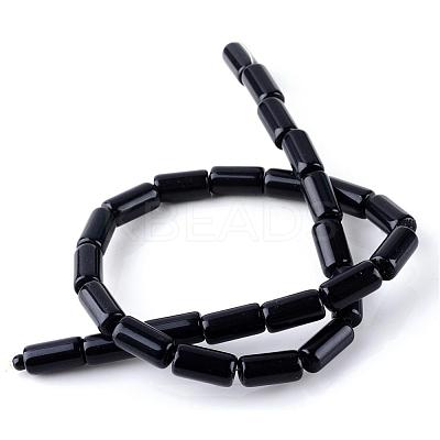 Natural Obsidian Bead Strands G-R356-55-1
