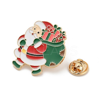 Christmas Enamel Pin JEWB-K028-01A-G-1