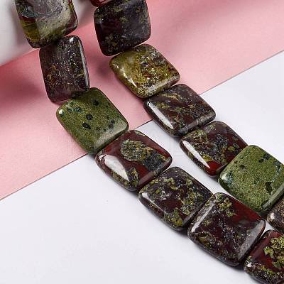 Natural Dragon Blood Beads Strands G-L253-10-1