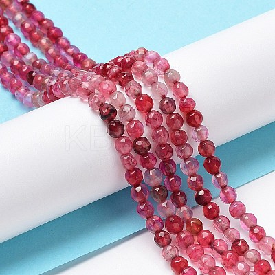 Natural Agate Beads Strands G-Q1000-02E-1