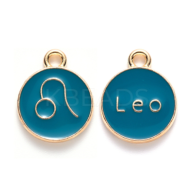 Alloy Enamel Pendants LS-ENAM-S124-01A-05G-1
