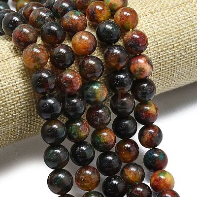 Natural Malaysia Jade Beads Strands G-L645-A01-12mm-04-1