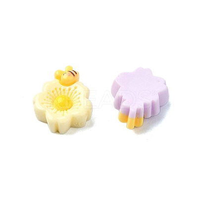 Macaron Color Opaque Resin Decoden Cabochons CRES-Q221-02E-1