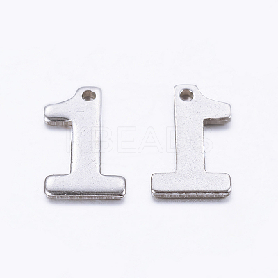 Tarnish Resistant 201 Stainless Steel Pendants LS-STAS-F128-01P-1-1-1