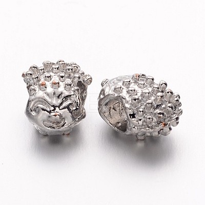 Tibetan Style Alloy European Beads MPDL-7606-P-NR-1