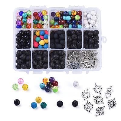 DIY Chakra Jewelry Making DIY-JP0005-63E-1