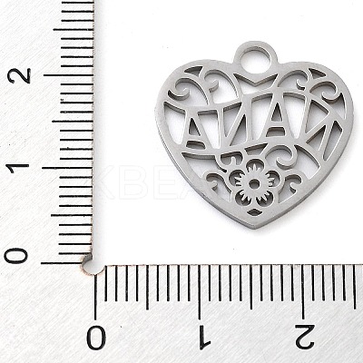 Anti-Tarnish 304 Stainless Steel Pendants LS-STAS-M076-04P-1