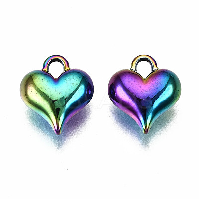 Rainbow Color Alloy Charms PALLOY-S180-052-RS-1